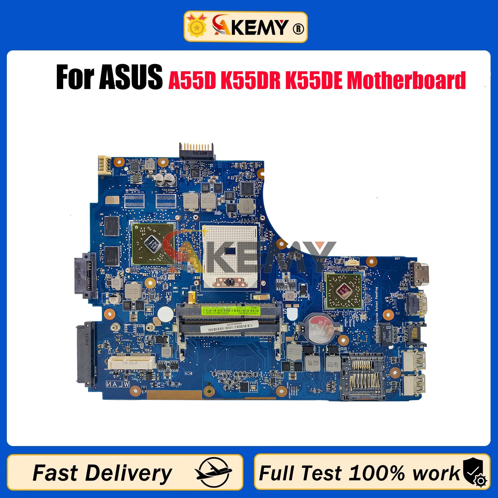 K55DR Laptop Motherboard For ASUS K55D A55D K55DR K55DE Notebook Mainboard This item is in stock 100% tests OK fast shipping
K55DR Laptop Motherboard For ASUS K55D A55D K55DR K55DE Notebook Mainboard This item is in stock 100% tests OK fast shipping