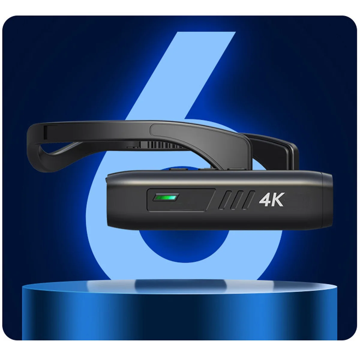 GUD Head Mounted 4K Action Camera, Six-Axis Electronic Image Stabilization, 2200mAh Battery, WiFi Connection, Lightweight Design
GUD Head Mounted 4K Action Camera, Six-Axis Electronic Image Stabilization, 2200mAh Battery, WiFi Connection, Lightweight Design