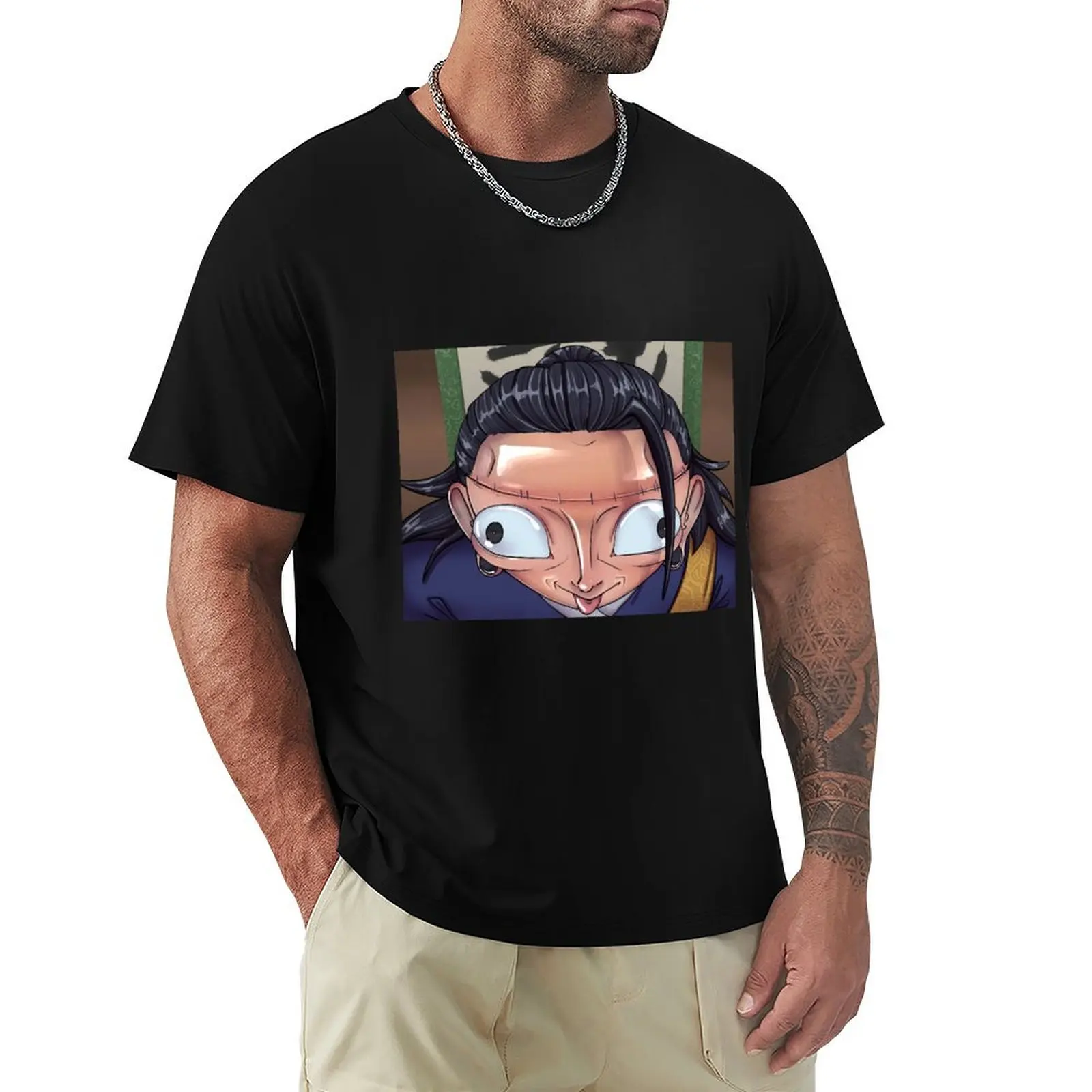 Big Brain Suguru T-Shirt blacks sublime Blouse Men's cotton t-shirt
Big Brain Suguru T-Shirt blacks sublime Blouse Men's cotton t-shirt