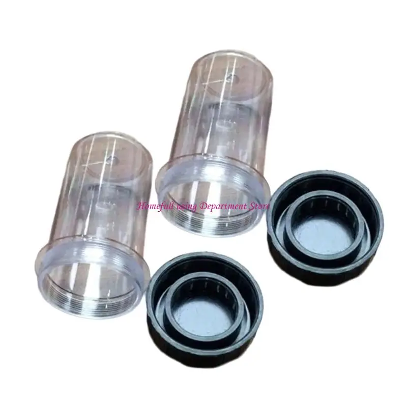 1/3/5pcs Lab Microscope Accessories Objective Protective Case Container