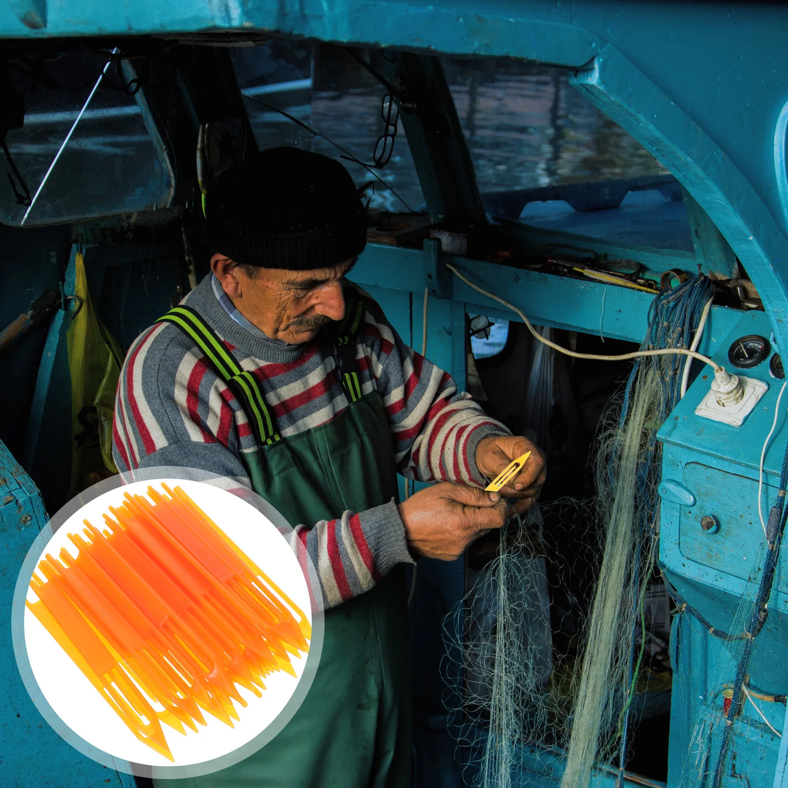 30Pcs Fishing Net Repair Tool Plastic Knitting Needle Shuttles Smooth Standard Netting Equipment for Net Mending Work
30Pcs Fishing Net Repair Tool Plastic Knitting Needle Shuttles Smooth Standard Netting Equipment for Net Mending Work