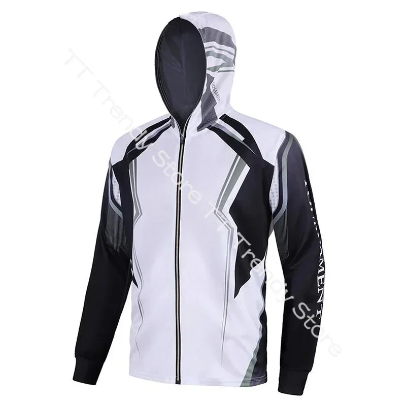 NEW Fishing Clothes Long Sleeve Fishing Clothes Men Outdoor Hooded Quick Dry Fishing Shirt Jersey Summer Fish Clothing
NEW Fishing Clothes Long Sleeve Fishing Clothes Men Outdoor Hooded Quick Dry Fishing Shirt Jersey Summer Fish Clothing