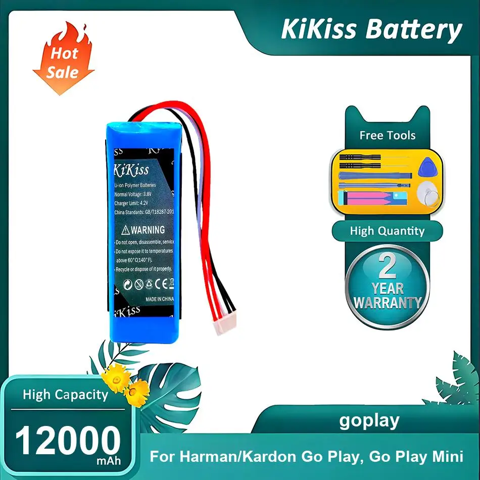 Литий-ионный полимерный аккумулятор для колонок Harman Kardon Go Play Mini, Goplay, 12000 мАч
Литий-ионный полимерный аккумулятор для колонок Harman Kardon Go Play Mini, Goplay, 12000 мАч