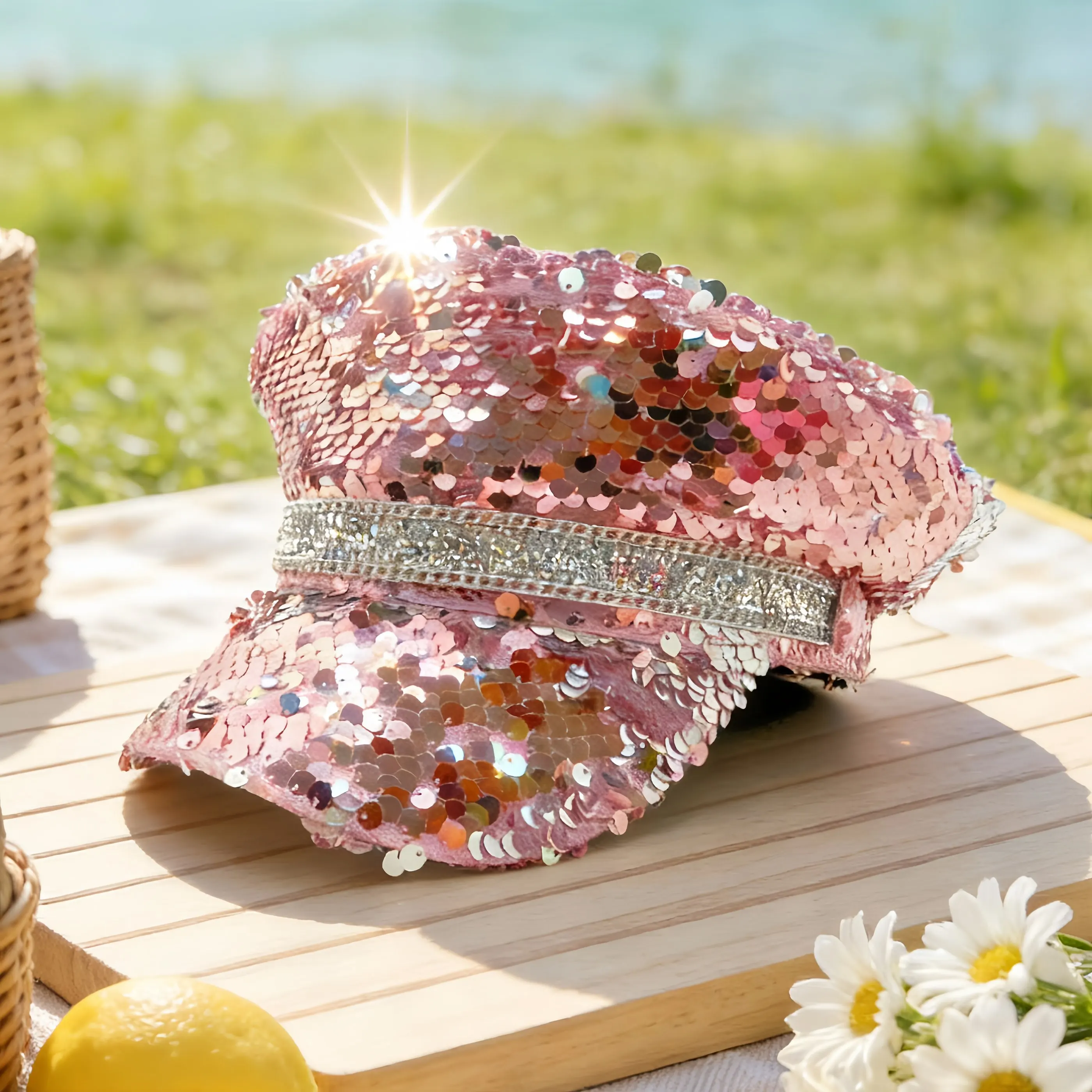 Rhinestone Captain Hat | Sparkly Adjustable Military Hats for Music Festivals, Bars, Bachelorette Party – Shiny Costume Cosplay
Rhinestone Captain Hat | Sparkly Adjustable Military Hats for Music Festivals, Bars, Bachelorette Party – Shiny Costume Cosplay