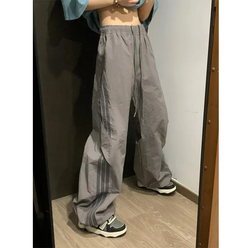 Ay Splice Stripe Qui Dry мужские летние тонкие широкие спортивные брюки прямые брюки для спецодежды свободные повседневные брюки
Ay Splice Stripe Qui Dry мужские летние тонкие широкие спортивные брюки прямые брюки для спецодежды свободные повседневные брюки