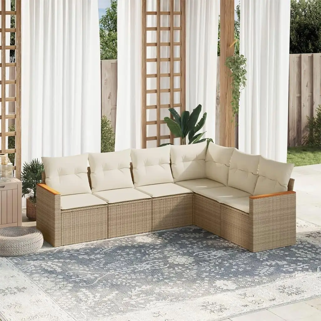 Large Beige Modular Garden Sofa Set PE Rattan Outdoor Furniture Comfortable Couch for Patio Deck Yard Lounge Set
Large Beige Modular Garden Sofa Set PE Rattan Outdoor Furniture Comfortable Couch for Patio Deck Yard Lounge Set