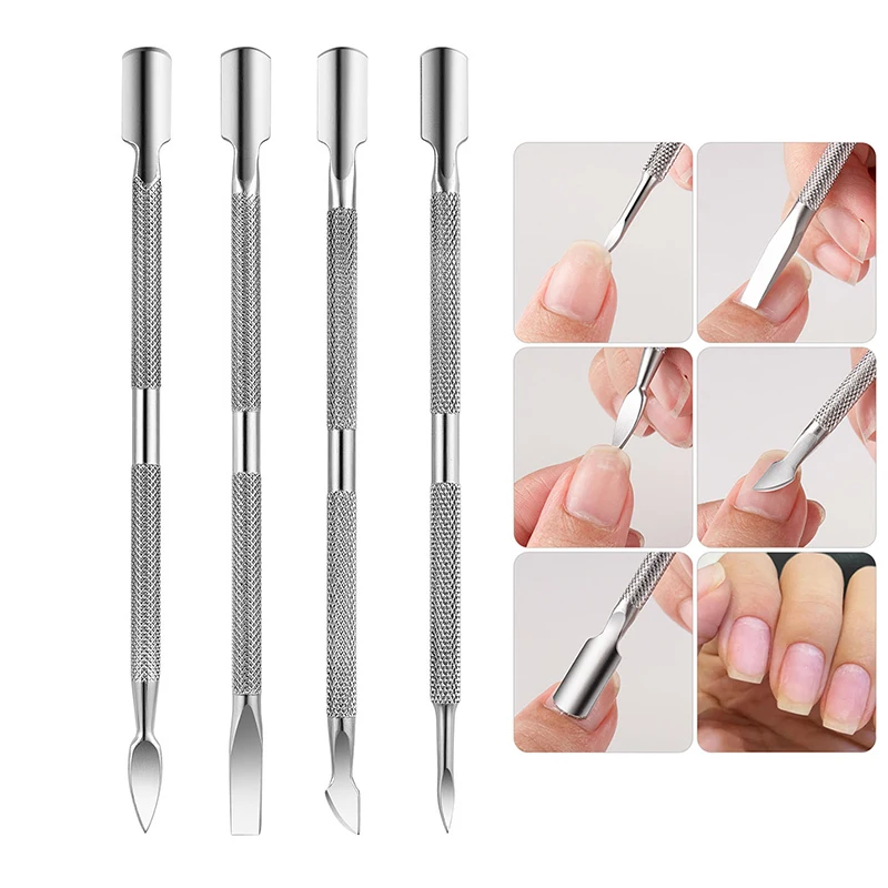 1PCS Stainless Steel Cuticle Pusher Double Head Nail Cleaner Non Slip Cuticle Remover for Manicure Pedicure Nail Art Prep Tools
1PCS Stainless Steel Cuticle Pusher Double Head Nail Cleaner Non Slip Cuticle Remover for Manicure Pedicure Nail Art Prep Tools