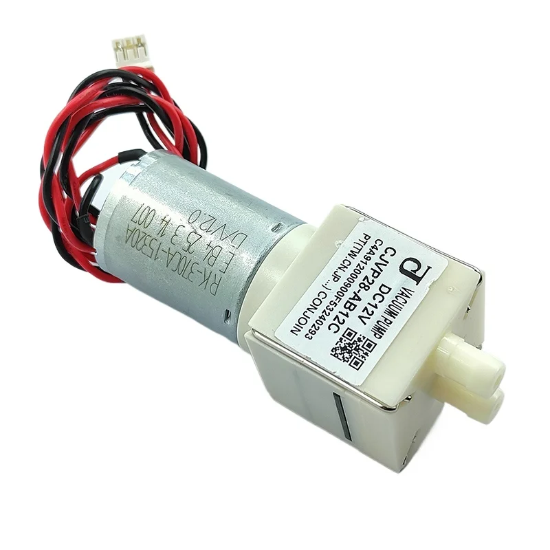 CONJOIN CJVP28-AB12C Mini Vacuum Air Pump DC 12V Micro 370 Motor Negative Pressure Suction Pump for DIY Robot Sweeper Cleaner 
CONJOIN CJVP28-AB12C Mini Vacuum Air Pump DC 12V Micro 370 Motor Negative Pressure Suction Pump for DIY Robot Sweeper Cleaner