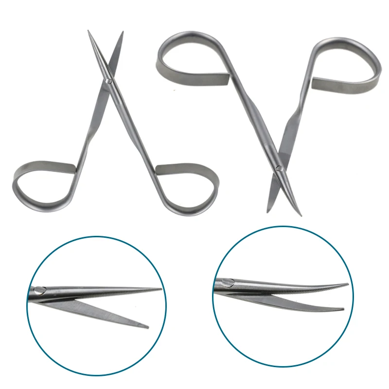 1pcs Stainless Steel Twist Handle Separation Scissors Ophthalmic Instrument 10.3cm
1pcs Stainless Steel Twist Handle Separation Scissors Ophthalmic Instrument 10.3cm