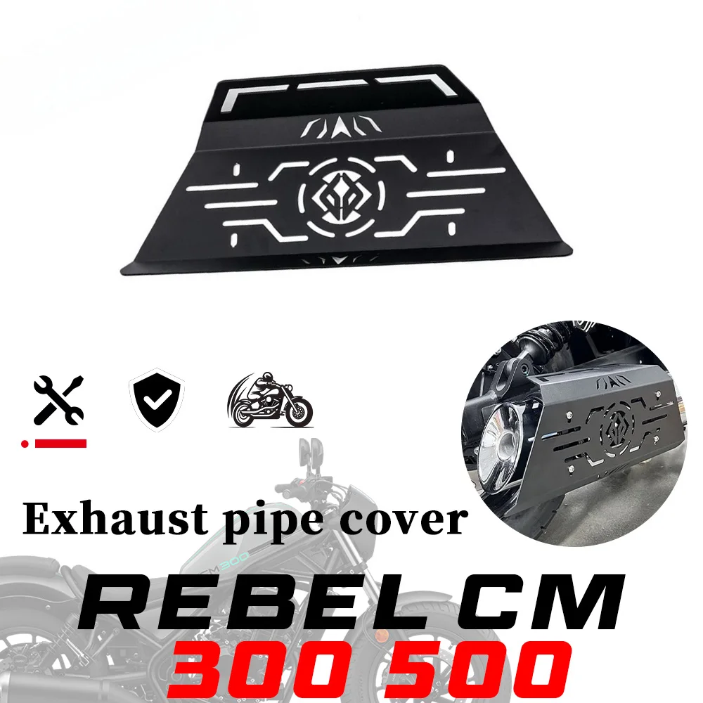 For HONDA Rebel CM300 CM500 CM300 CM500 Motorcycle modification exhaust pipe heat shield cover
For HONDA Rebel CM300 CM500 CM300 CM500 Motorcycle modification exhaust pipe heat shield cover