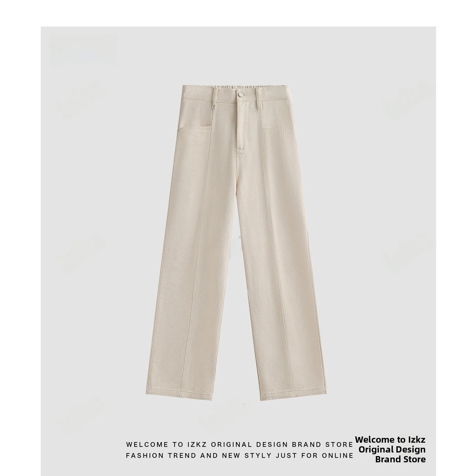 Fall New Sle Casual Loose Cotton Denim Straight Leg Simple Design Classic Blue Jeans for Young Men mid Waist Long Trousers
Fall New Sle Casual Loose Cotton Denim Straight Leg Simple Design Classic Blue Jeans for Young Men mid Waist Long Trousers