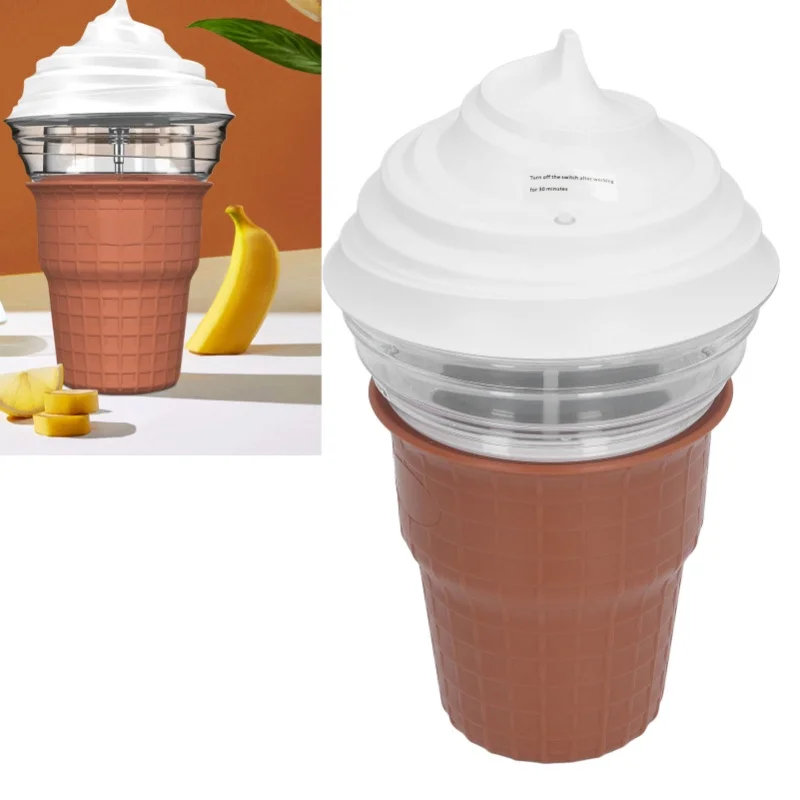 450ml Automatic Electric Ice Cream Maker Machine Mini for Homemade Gelato Sorbet Frozen Yogurt Multipurpose
450ml Automatic Electric Ice Cream Maker Machine Mini for Homemade Gelato Sorbet Frozen Yogurt Multipurpose