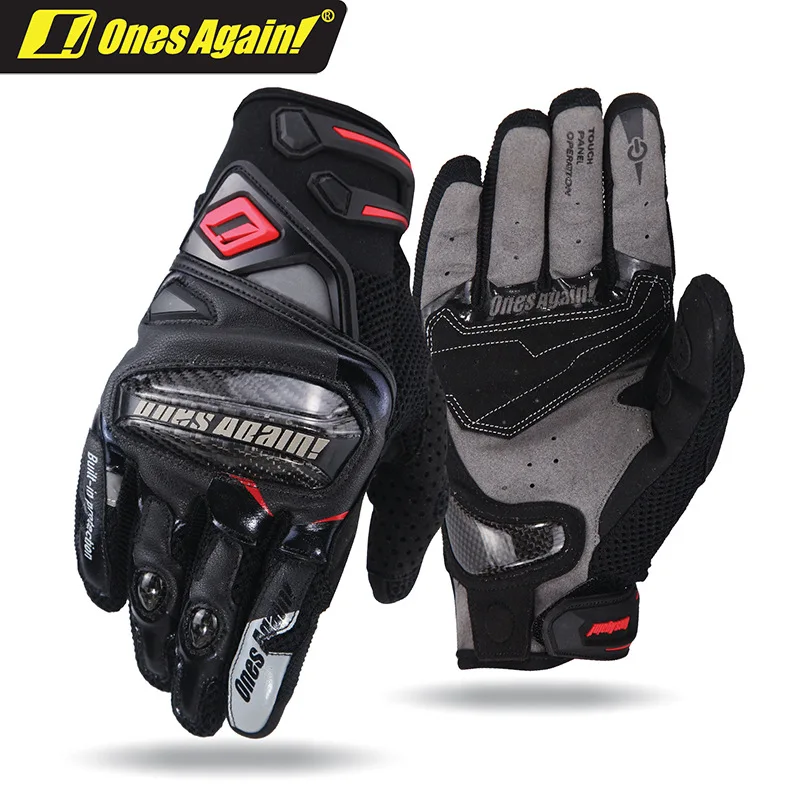 Ones Again! Motorcycle Gloves Breathable Carbon Fiber Moto Motorbike Racing Gloves Motocross Riding Gloves
Ones Again! Motorcycle Gloves Breathable Carbon Fiber Moto Motorbike Racing Gloves Motocross Riding Gloves