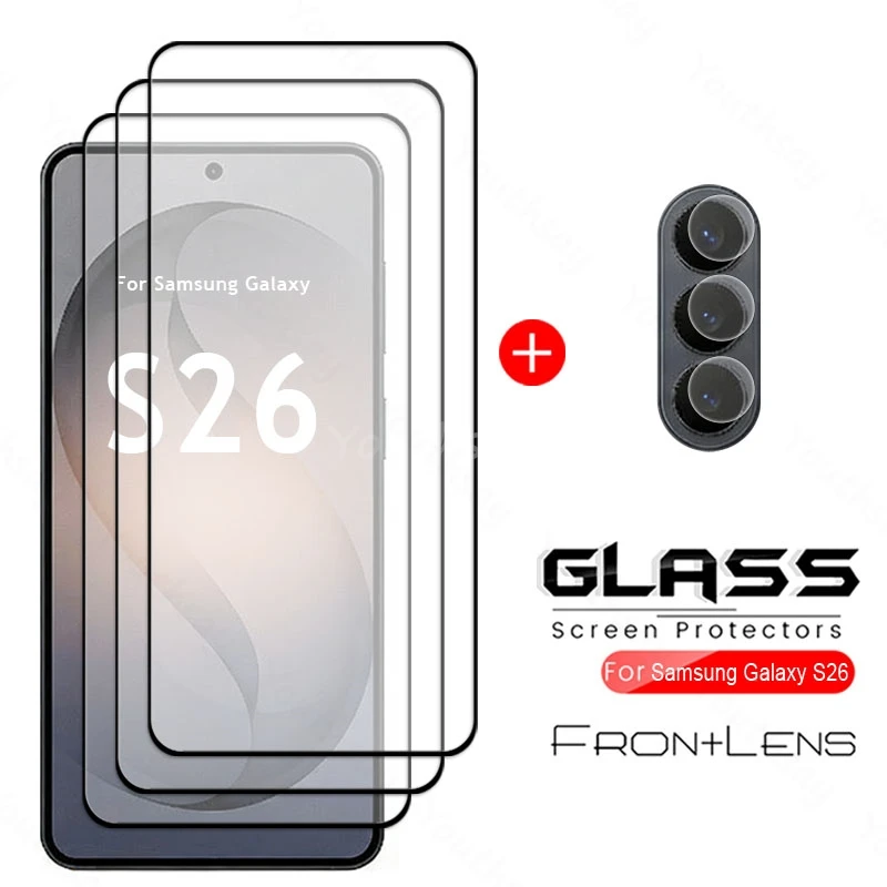 For Samsung Galaxy S26 Glass Screen Protector Film 4 PCS Film Samsung S26 Tempered Glass Galaxy S26 Plus Glass Tempered Film
For Samsung Galaxy S26 Glass Screen Protector Film 4 PCS Film Samsung S26 Tempered Glass Galaxy S26 Plus Glass Tempered Film