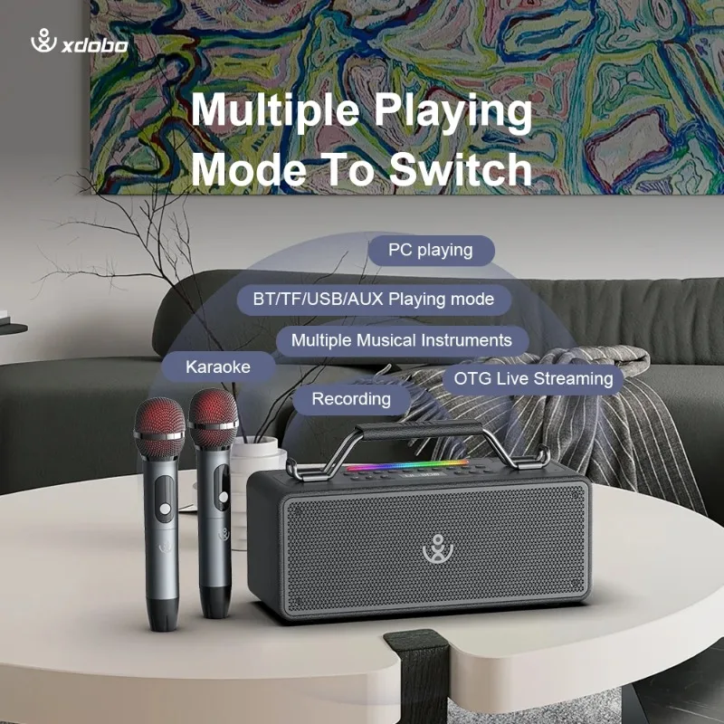 Xdobo Bmtl Bold Новый беспроводной уличный портативный Caixa De Som 150 Вт мощность караоке звук Bluetooth зуб динамик с микрофоном
Xdobo Bmtl Bold Новый беспроводной уличный портативный Caixa De Som 150 Вт мощность караоке звук Bluetooth зуб динамик с микрофоном