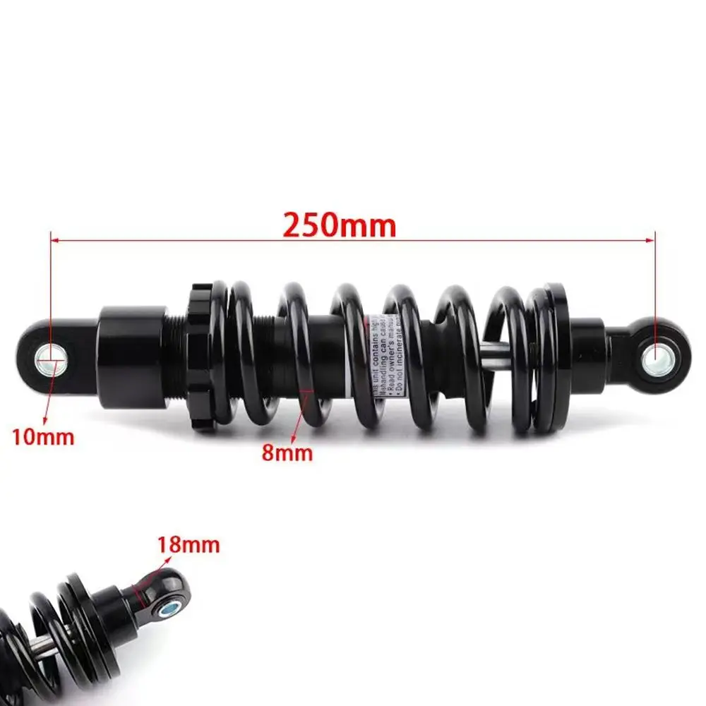 250mm Motorcycle Air Shock Absorber Rear Suspension For Monkey Bike Z125 Pro Motorcycle Pit Dirt Bike ATV Quad Buggy Accessories
250mm Motorcycle Air Shock Absorber Rear Suspension For Monkey Bike Z125 Pro Motorcycle Pit Dirt Bike ATV Quad Buggy Accessories