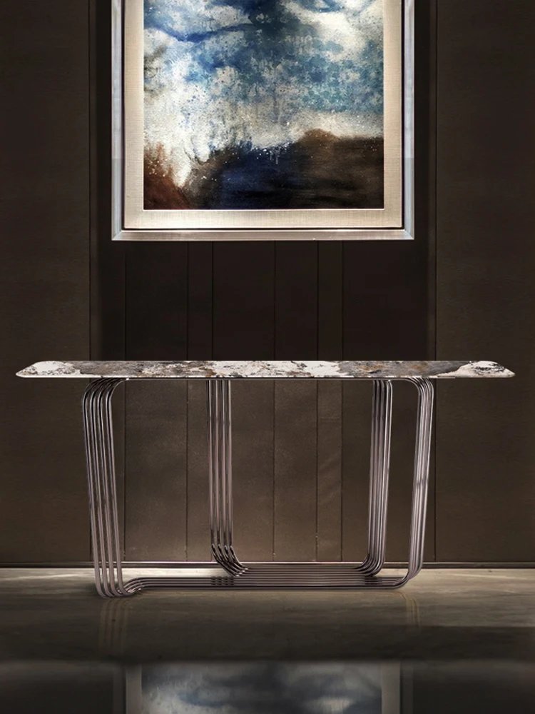 Led Art Light Luxury Villa Entrance Table, Ultra Narrow End View Table, Decorative Cabinet Dream Table, Entrance Table
Led Art Light Luxury Villa Entrance Table, Ultra Narrow End View Table, Decorative Cabinet Dream Table, Entrance Table