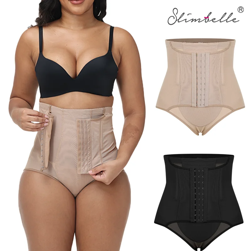 Slimbelle Women High Stretch Underwear Shapewear Compression Butt Lifter Mesh Adjustable Hook Fajas Body Shaper Sexy Brief
Slimbelle Women High Stretch Underwear Shapewear Compression Butt Lifter Mesh Adjustable Hook Fajas Body Shaper Sexy Brief
