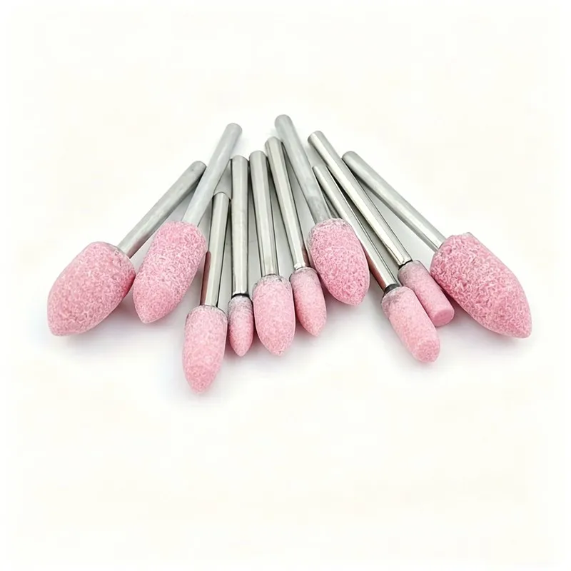25Pcs 8mm Pink Industrial Grinding Heads, for Aluminum Alloy Finishing & Flexible Shaft Machines
25Pcs 8mm Pink Industrial Grinding Heads, for Aluminum Alloy Finishing & Flexible Shaft Machines