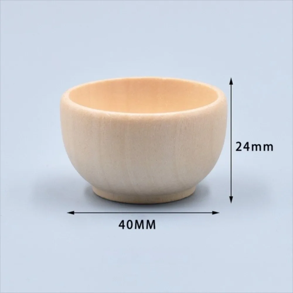 New DIY Unpainted Wood Bowls Hand-Painted Mini Small Wooden Bowls Handcraft Unfinished Wooden Bowls Painting
New DIY Unpainted Wood Bowls Hand-Painted Mini Small Wooden Bowls Handcraft Unfinished Wooden Bowls Painting