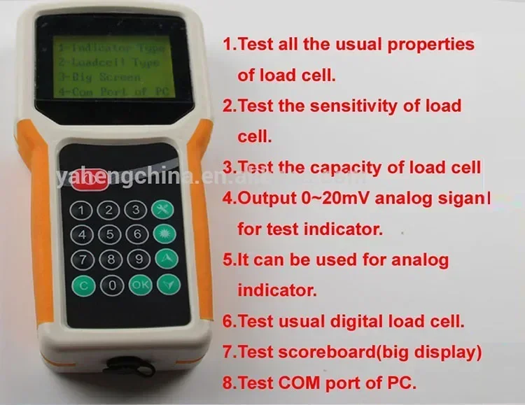 NEW functionLoad cell testing instrument sensor testing tools Hot sales
