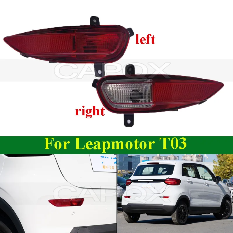 CAPQX 1 Piece Rear Fog Light Rear Bumper Light Lamp For Leapmotor T03 Reflector Reversing Light Warning Lamp
CAPQX 1 Piece Rear Fog Light Rear Bumper Light Lamp For Leapmotor T03 Reflector Reversing Light Warning Lamp