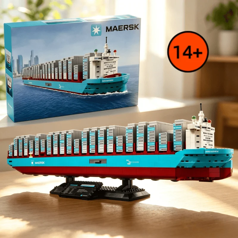 Assembly Ship Boat Model Dual-Fuel Container Vessel 40955 Building Blocks 2026 New Puzzle Party Toys Friends Birthday Gifts
Assembly Ship Boat Model Dual-Fuel Container Vessel 40955 Building Blocks 2026 New Puzzle Party Toys Friends Birthday Gifts