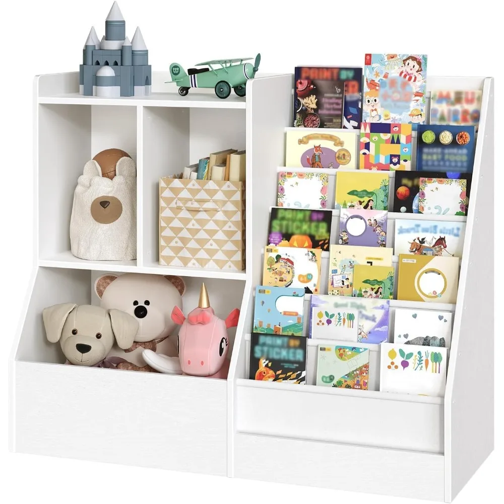 39.4" Kids Bookshelf and Toy Storage, 7 Layer Kids Book Sling Shelf, Toddler Bookshelf, Kids Bookcase, Toy Organizer Cabinet, La
39.4" Kids Bookshelf and Toy Storage, 7 Layer Kids Book Sling Shelf, Toddler Bookshelf, Kids Bookcase, Toy Organizer Cabinet, La