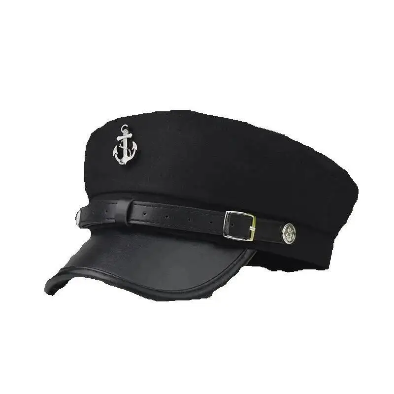 Newsboy Hats and Caps Women's Octagonal Hat Pirate Military Autumn Winter American Trend Versatile Beret Spring Thin Anchor
Newsboy Hats and Caps Women's Octagonal Hat Pirate Military Autumn Winter American Trend Versatile Beret Spring Thin Anchor