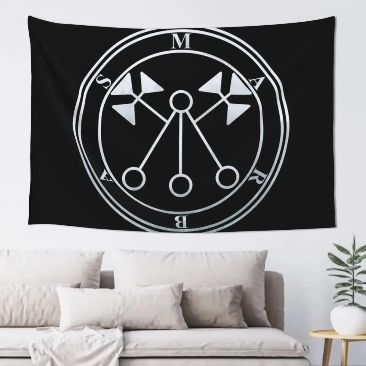 Sigil of Marbas - White Tapestry Luxury Living Room Decoration House Decorations Room Decorating Aesthetic Tapestry
Sigil of Marbas - White Tapestry Luxury Living Room Decoration House Decorations Room Decorating Aesthetic Tapestry