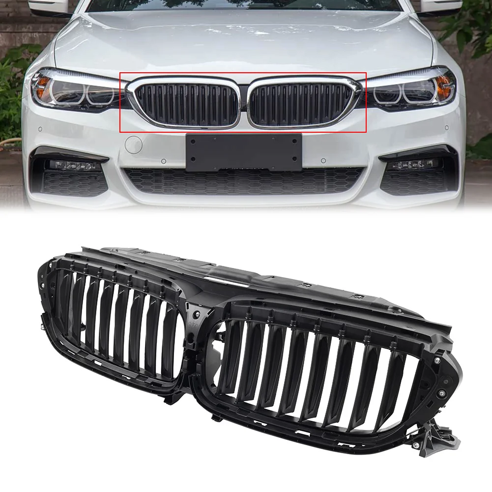 Front Grill Radiator Shutter Grille without Motor For BMW 5 Series G30 Saloon Pre-LCI & G31 Estate Pre-LCI 2017 2018 2019 2020
Front Grill Radiator Shutter Grille without Motor For BMW 5 Series G30 Saloon Pre-LCI & G31 Estate Pre-LCI 2017 2018 2019 2020