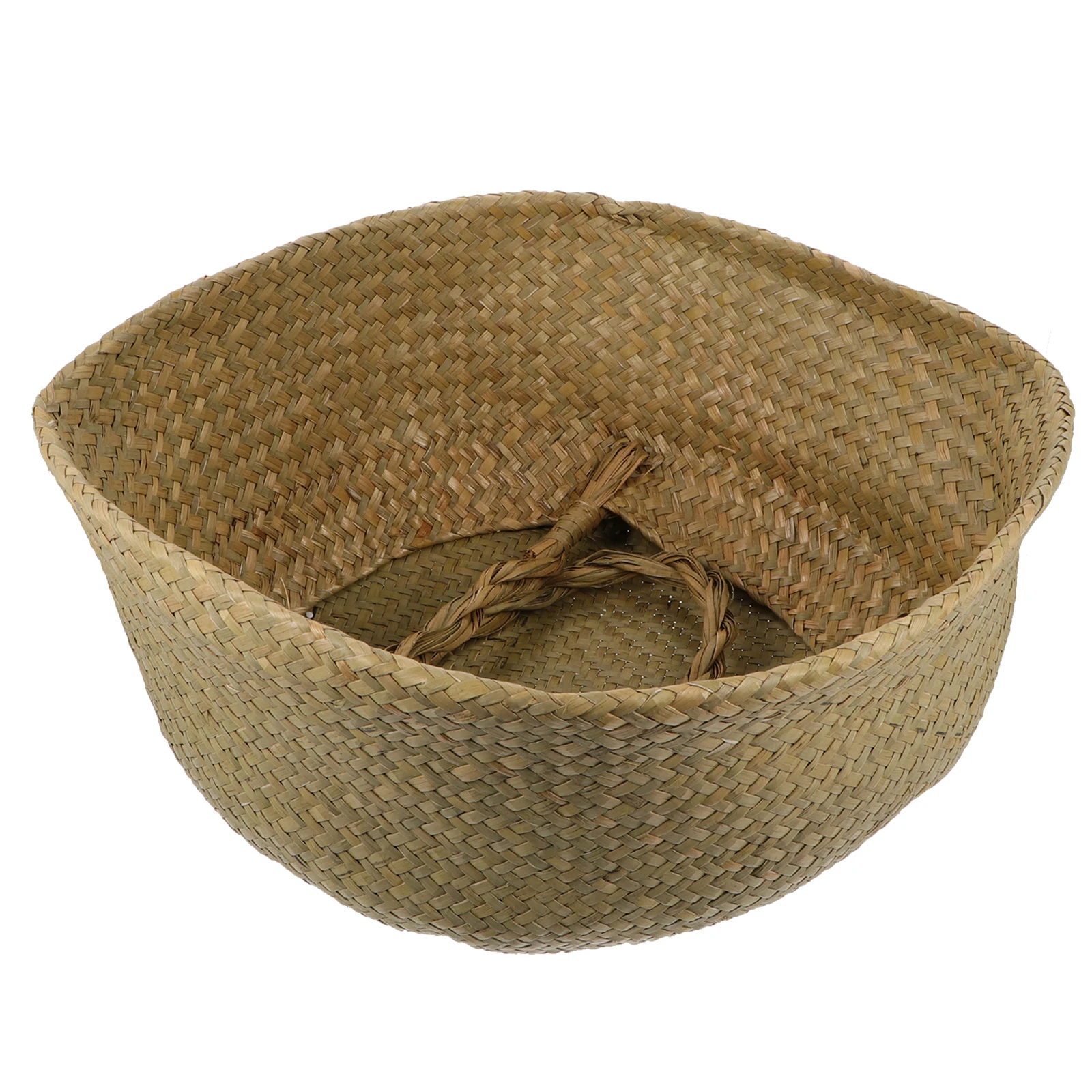 1pc Seagrass Belly Basket Natural Woven Storage Bin Collapsible Decorative Plant Pot Beach Bag Organizer Living Room
1pc Seagrass Belly Basket Natural Woven Storage Bin Collapsible Decorative Plant Pot Beach Bag Organizer Living Room