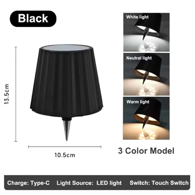 AT21-RGB Wireless Table Lamp For Wine Bottles LED Bottle Light For Outdoor Use For Restaurant Bars Festival Party
AT21-RGB Wireless Table Lamp For Wine Bottles LED Bottle Light For Outdoor Use For Restaurant Bars Festival Party