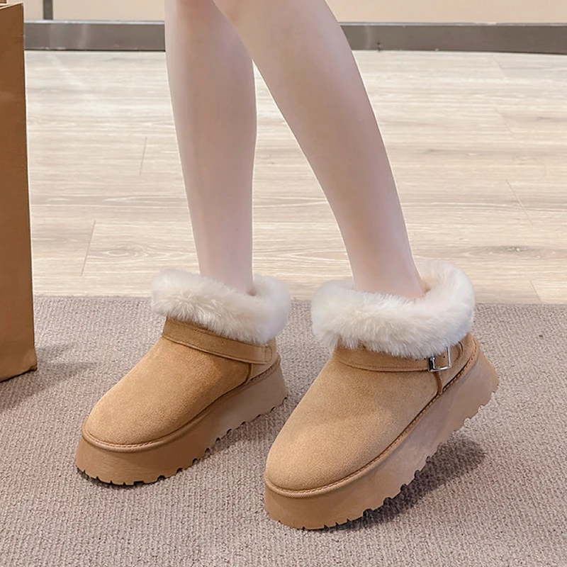 Woman Shoes Australian Boots Winter Footwear Round Toe Flats Heel Boots For Women Fashion Snow Low 2024 Ladies Ankle Cotton Wool
Woman Shoes Australian Boots Winter Footwear Round Toe Flats Heel Boots For Women Fashion Snow Low 2024 Ladies Ankle Cotton Wool
