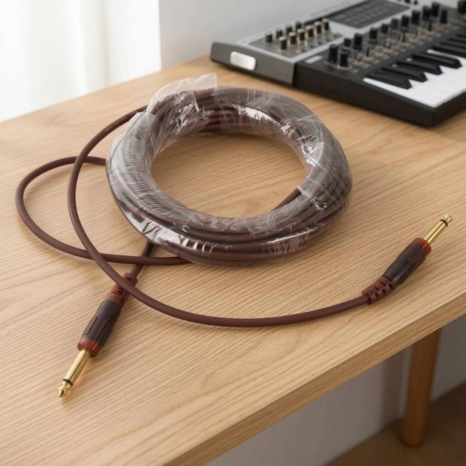 6.35 Mm Instrument Cable Coiled 6.35 Mm Audio Cable Insulated Safeguarding Wrap
6.35 Mm Instrument Cable Coiled 6.35 Mm Audio Cable Insulated Safeguarding Wrap