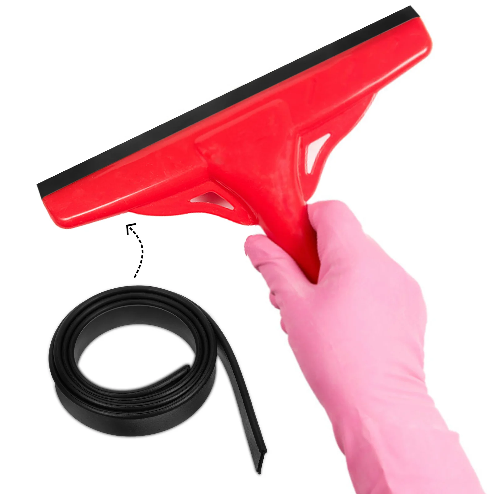 Glass Wiper Strip Squeegee Rubber Ceramic Tile Black Bands Workout Tools Shower Door Window Replacement Glass Cleaner
Glass Wiper Strip Squeegee Rubber Ceramic Tile Black Bands Workout Tools Shower Door Window Replacement Glass Cleaner