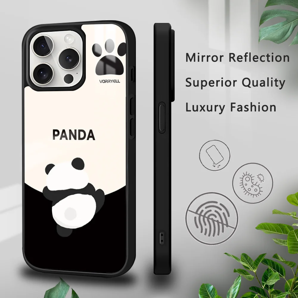 Cute Little Panda Phone Case For iPhone 15 14 13 12 11 Pro Xs Max Mini XR X 7 8 Plus Deluxe mirror hard sole shock proof
Cute Little Panda Phone Case For iPhone 15 14 13 12 11 Pro Xs Max Mini XR X 7 8 Plus Deluxe mirror hard sole shock proof