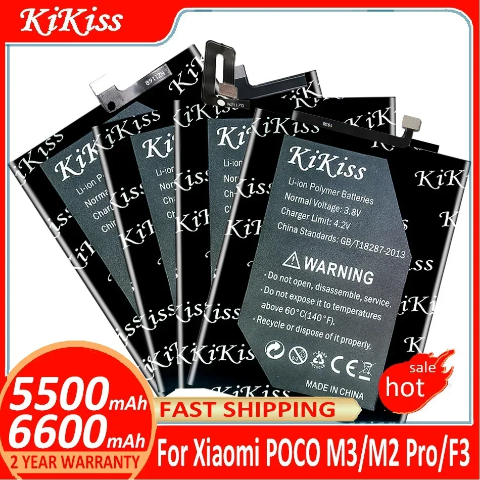 Аккумулятор KiKiss BN62 BN56 BM4Y для Xiaomi Xiao mi POCO M3/M2 Pro/rM2Po/F3/для Redmi 9A/9C/K40 Pro/K40Pro Batterij + Track NO
Аккумулятор KiKiss BN62 BN56 BM4Y для Xiaomi Xiao mi POCO M3/M2 Pro/rM2Po/F3/для Redmi 9A/9C/K40 Pro/K40Pro Batterij + Track NO
