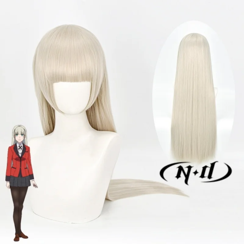 ND Momobami Ririka Cosplay Wigs Anime Kakegurui Compulsive Gambler Cosplay Accessories Long Straight Synthetic Hair Wigs
ND Momobami Ririka Cosplay Wigs Anime Kakegurui Compulsive Gambler Cosplay Accessories Long Straight Synthetic Hair Wigs