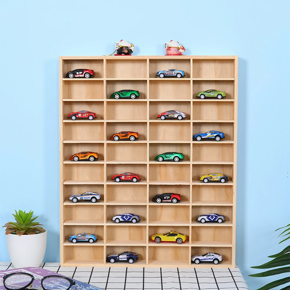 1:64 Alloy Model Storage Box Display Stand Solid Wood Cabinet 40 Compartments Without Dust Cover Wall-Mounted Display Rack
1:64 Alloy Model Storage Box Display Stand Solid Wood Cabinet 40 Compartments Without Dust Cover Wall-Mounted Display Rack