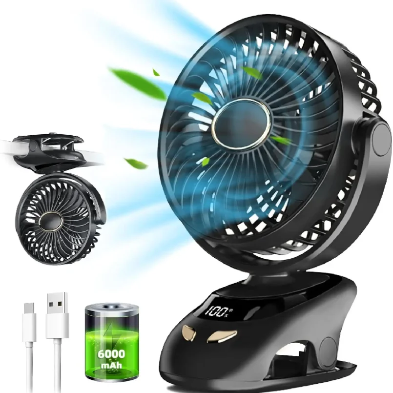 Small Desk Clip On Fan, Portable Personal USB Clip Fan For Home Office Travel Bed Stroller Camping Outdoor Golf Cart Fan
Small Desk Clip On Fan, Portable Personal USB Clip Fan For Home Office Travel Bed Stroller Camping Outdoor Golf Cart Fan