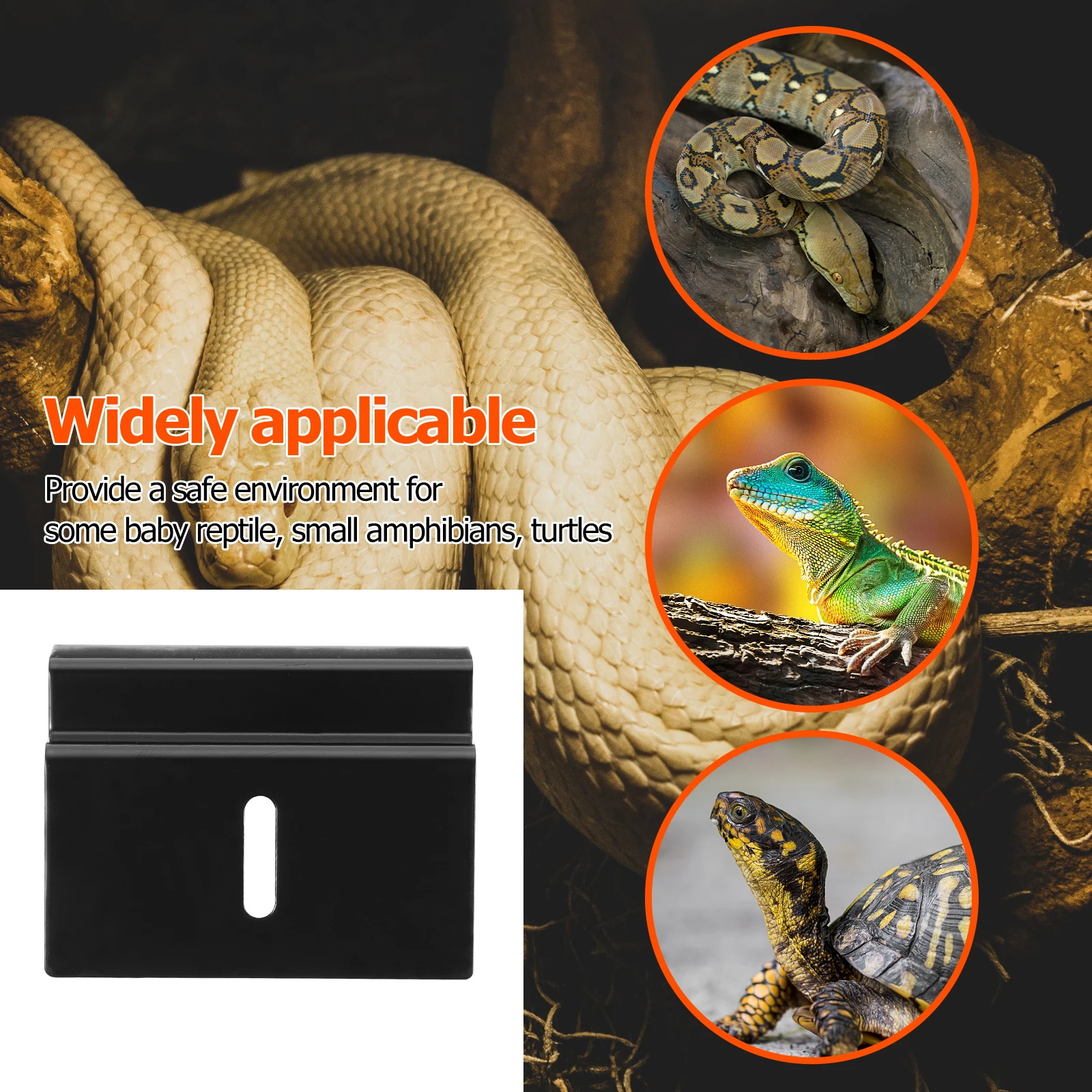 Reptile Tank Hook Durable Material Safe Practical Long Use Light Holder Installation Reptile Housing Glass Feeding Box Turtle
Reptile Tank Hook Durable Material Safe Practical Long Use Light Holder Installation Reptile Housing Glass Feeding Box Turtle