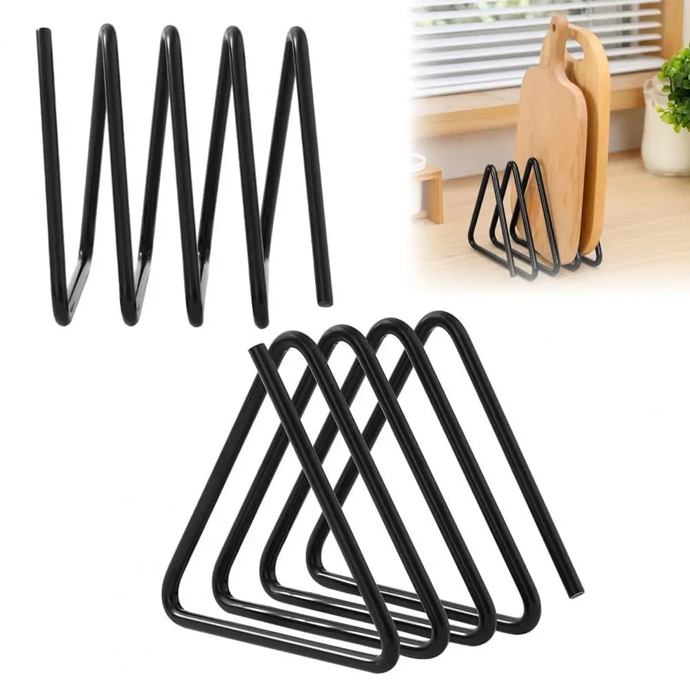 Cutting Board Rack Multi-Function Kitchen Storage Organizer Stand Triangle Design Easy Access Cutting Board Holder
Cutting Board Rack Multi-Function Kitchen Storage Organizer Stand Triangle Design Easy Access Cutting Board Holder