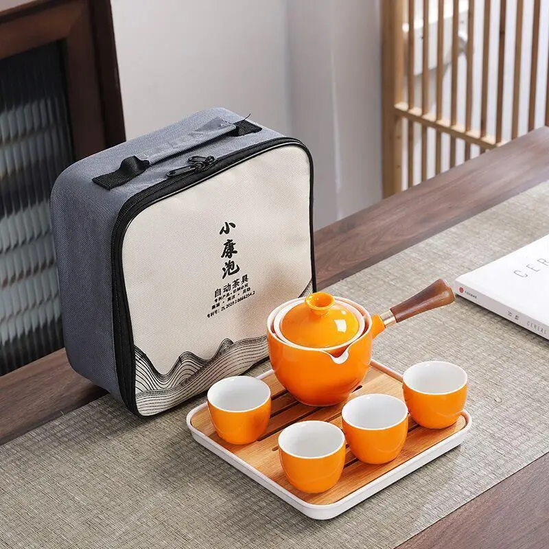 Portable Glass Ceramic Kung Fu Tea Set Chinese Traditional Creative Rotatable Outdoor Travel Teapot Tea Cup Teaware Gift New
Portable Glass Ceramic Kung Fu Tea Set Chinese Traditional Creative Rotatable Outdoor Travel Teapot Tea Cup Teaware Gift New