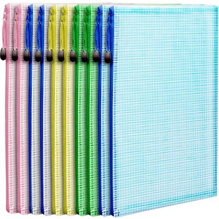 Mesh Zipper Pouches Bags, PCS Zipper Pouch, A4 Mesh Bags with Zipper, Zipper Pouches for Organization, Storage Bags for School
Mesh Zipper Pouches Bags, PCS Zipper Pouch, A4 Mesh Bags with Zipper, Zipper Pouches for Organization, Storage Bags for School