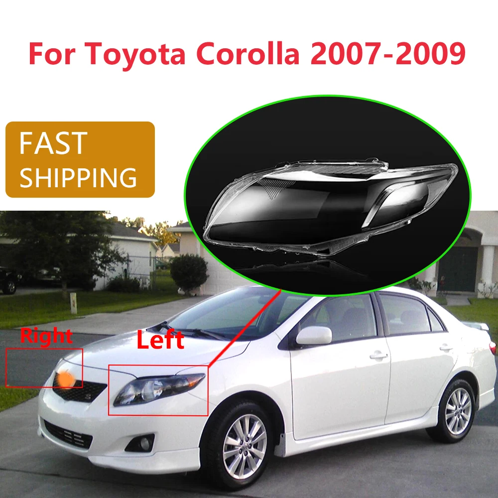 Для Toyota Corolla 2007-2009 светодиодный автомобильный передний фонарь, прозрачный абажур, водонепроницаемая крышка объектива фар, автомобильные гаджеты
Для Toyota Corolla 2007-2009 светодиодный автомобильный передний фонарь, прозрачный абажур, водонепроницаемая крышка объектива фар, автомобильные гаджеты