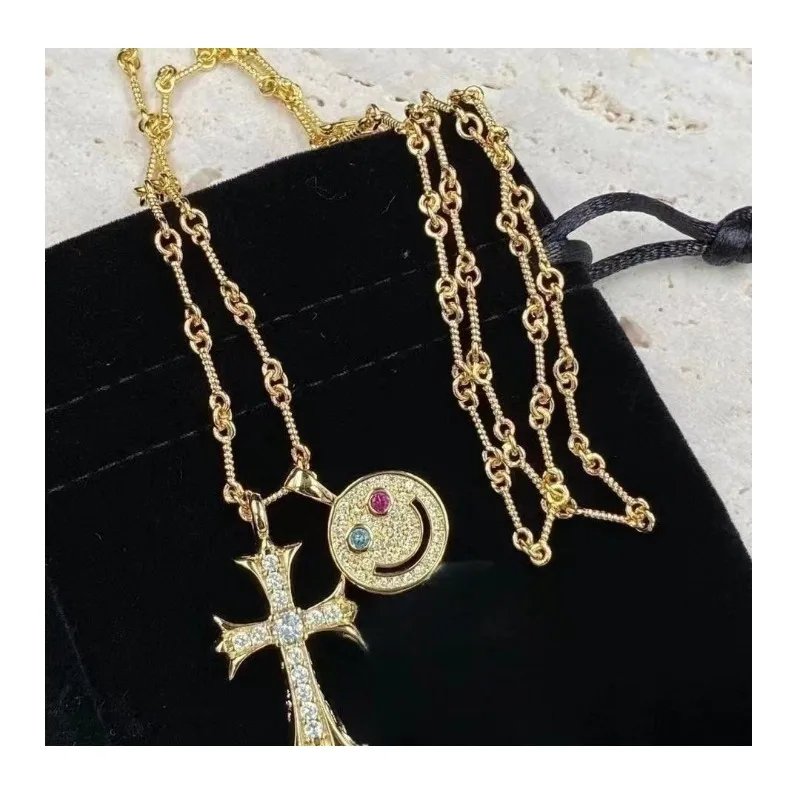 New Chaoxuan Crux Cross Diamond Necklace Pendant Fashion Personality Hip Hop Necklace for Men and Women
New Chaoxuan Crux Cross Diamond Necklace Pendant Fashion Personality Hip Hop Necklace for Men and Women
