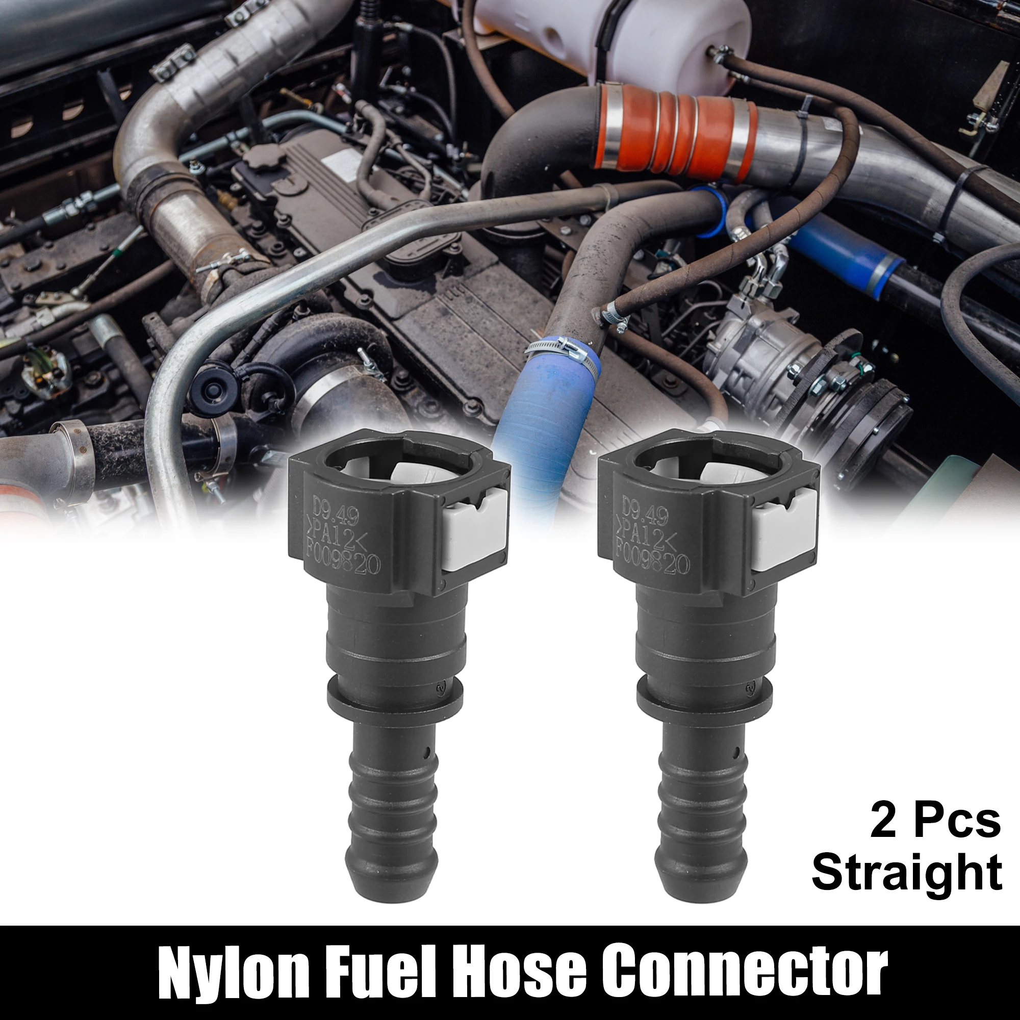 UXCELL 2pcs Fuel Line Quick Connect Straight Barb Adapter for 3/8 to 3/8 Rubber Tube
UXCELL 2pcs Fuel Line Quick Connect Straight Barb Adapter for 3/8 to 3/8 Rubber Tube