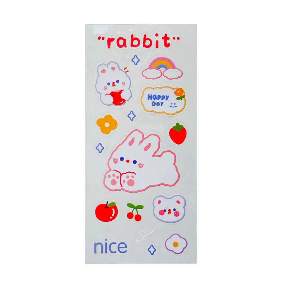 Brand New Cartoon Stickers Transparent Cute Decorative Fashionable PET Waterproof 18.5*8.5cm Beautiful For Desks
Brand New Cartoon Stickers Transparent Cute Decorative Fashionable PET Waterproof 18.5*8.5cm Beautiful For Desks
