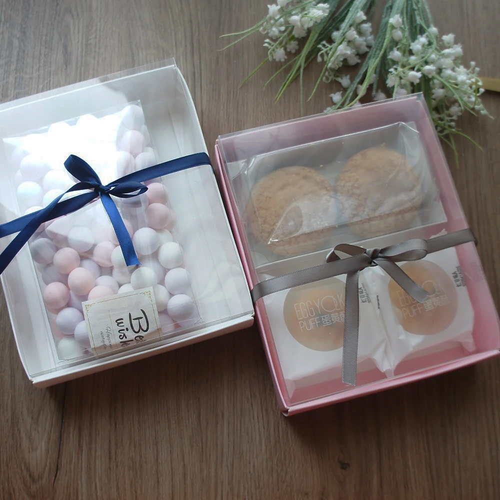20x16x6.5CM 10set Pink Paper Box with PVC Window Bake Candy Gift DIY As Wedding Christmas Birthday Candy Packaging
20x16x6.5CM 10set Pink Paper Box with PVC Window Bake Candy Gift DIY As Wedding Christmas Birthday Candy Packaging